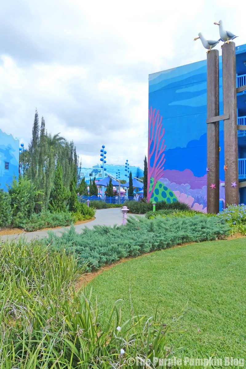 Disney's Art of Animation Resort - Finding Nemo Courtyard 