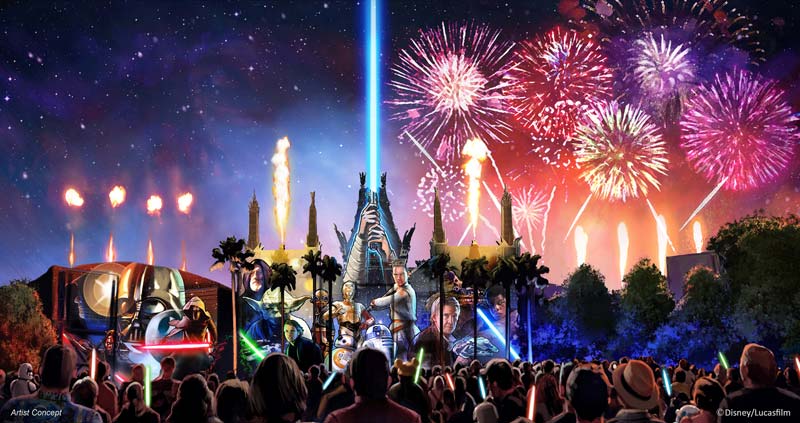 Star Wars - A Galactic Spectacular Firworks