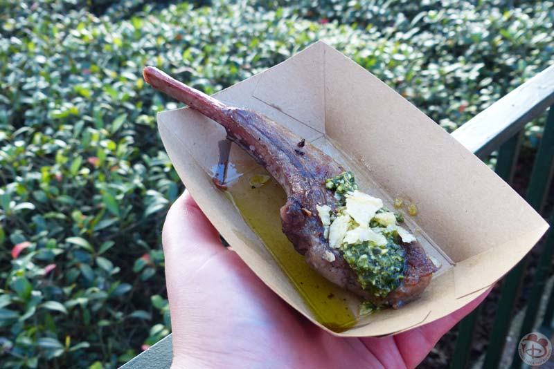 Grilled Lamb Chop - Australia Booth - Epcot Food & Wine Festival 2015