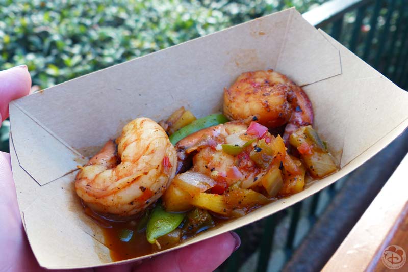 Grilled Sweet and Spicy Bush Berry Shrimp - Australia Booth - Epcot Food & Wine Festival 2015