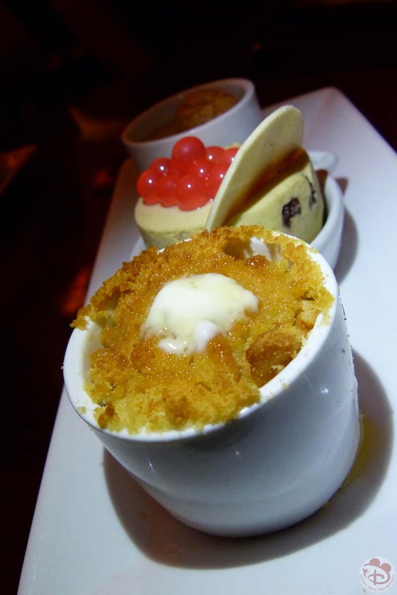 Warm Blueberry Cobbler with Crème Fraîche and Orange Blossom Honey