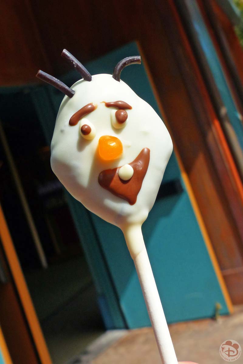 Olaf Cake Pop - Big Top Treats - Magic Kingdom