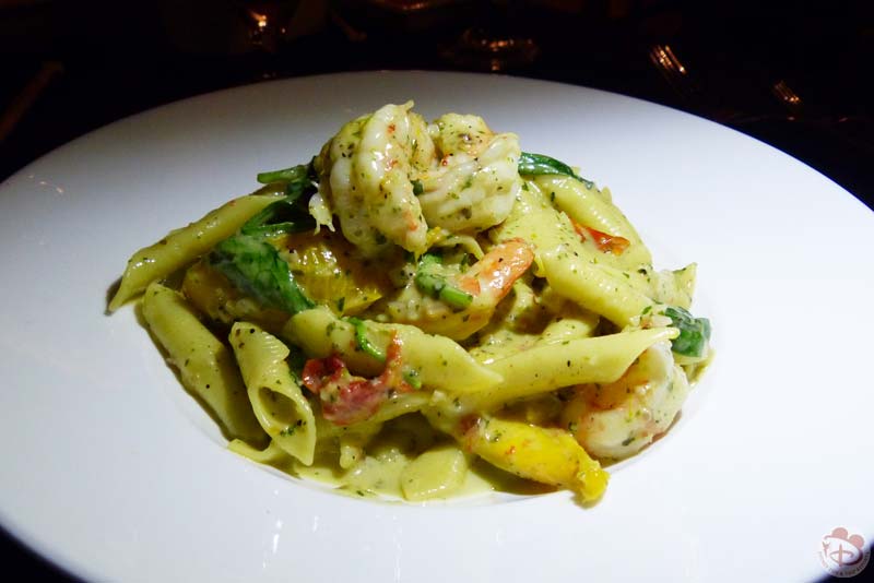 Wild Caught Shrimp and Garganelli Pasta - Narcoossee's at Grand Floridian