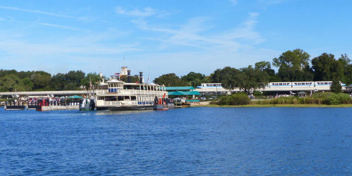 Boat Ride from Disney's Wilderness Lodge to Magic Kingdom