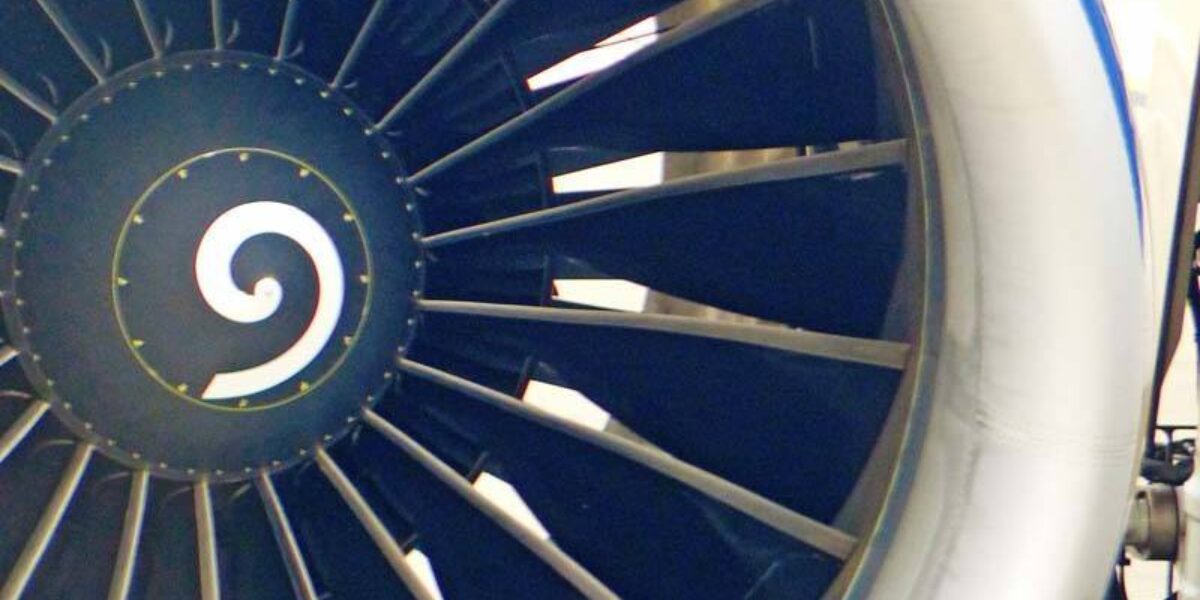British Airways Aeroplane Engine