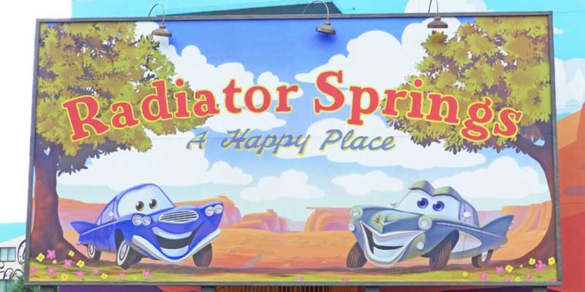 Disney's Art of Animation Resort - Cars Courtyard