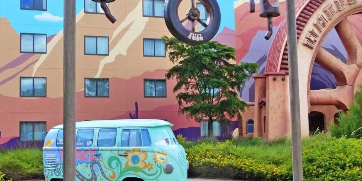 Disney's Art of Animation Resort - Cars Courtyard - Fillmore Model
