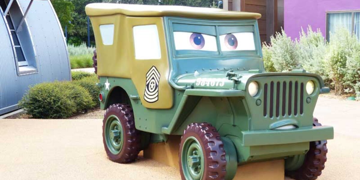 Disney's Art of Animation Resort - Cars Courtyard - Sarge Model