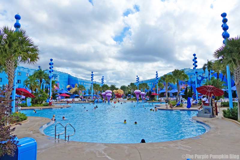 Disney's Art of Animation Resort - The Big Blue Pool