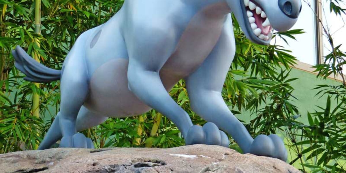 Disney's Art of Animation Resort - The Lion King Courtyard - Shenzi Statue