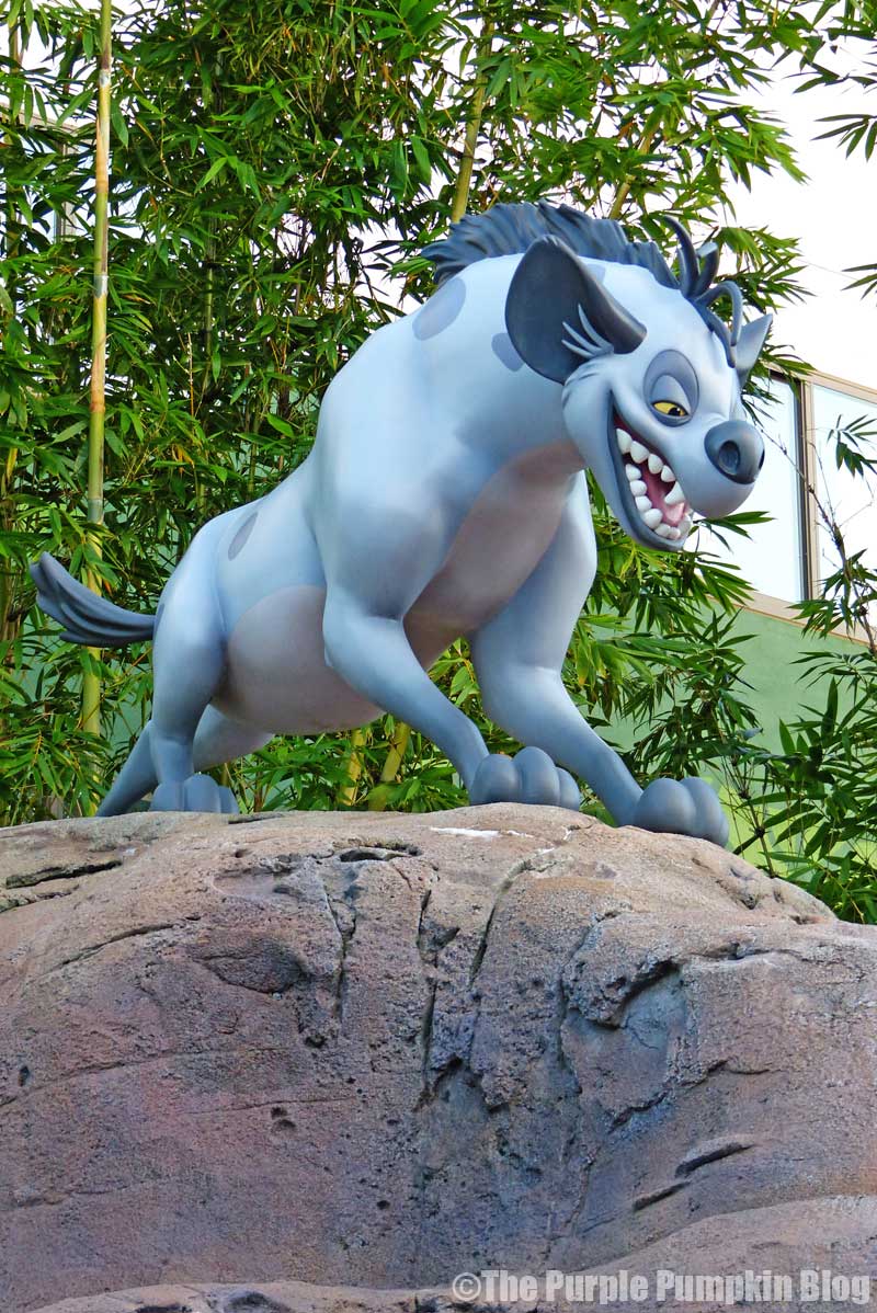 Disney's Art of Animation Resort - The Lion King Courtyard - Shenzi Statue