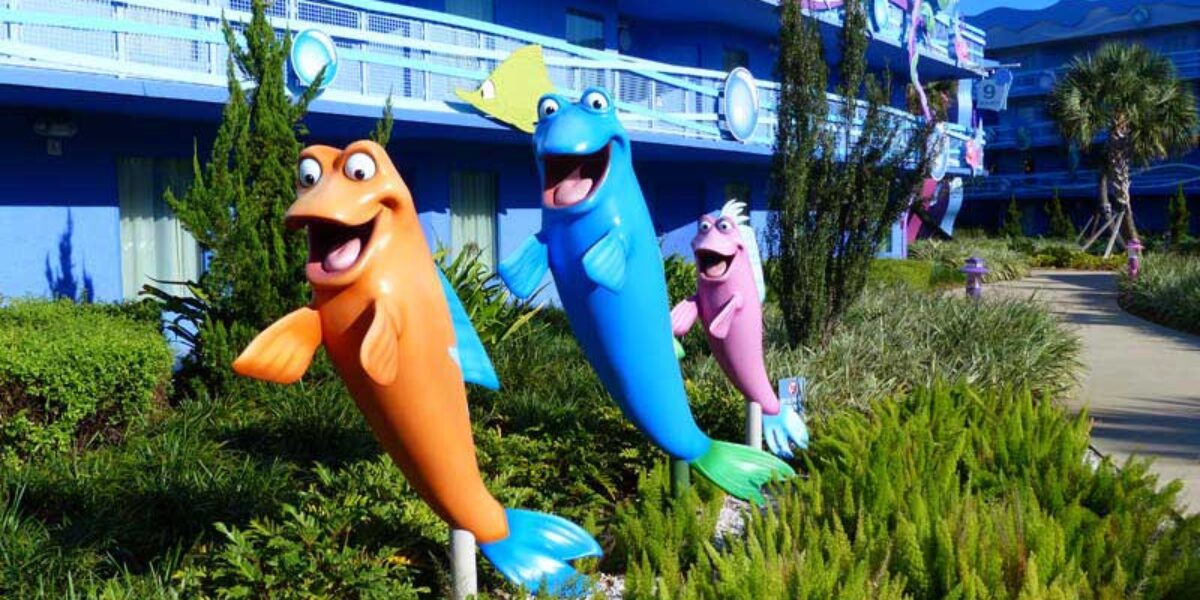 Disney's Art of Animation - The Little Mermaid Courtyard