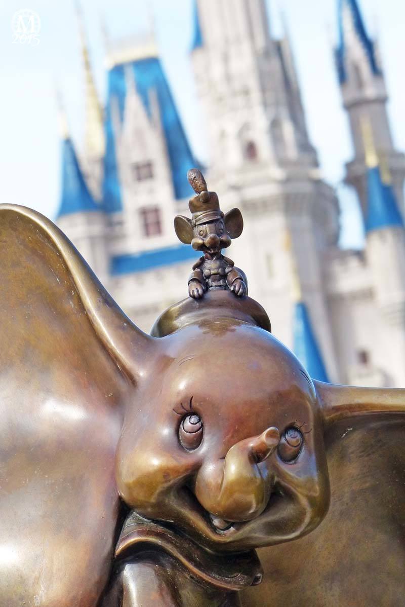 Dumbo Statue at Magic Kingdom