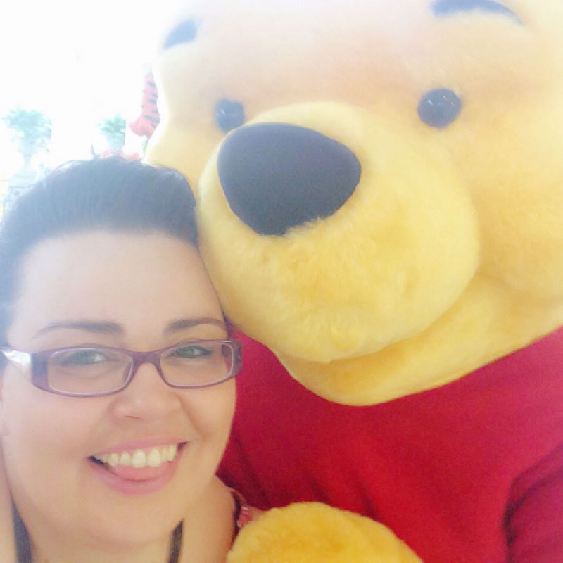 Me with Winnie the Pooh