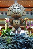 Tiki Statue at Disney's Polynesian Village Resort