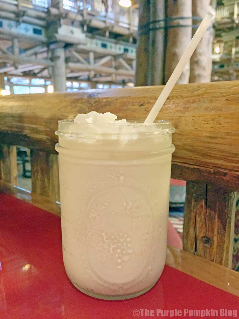 Milkshakes at Whispering Canyon Cafe at Disney's Wilderness Lodge