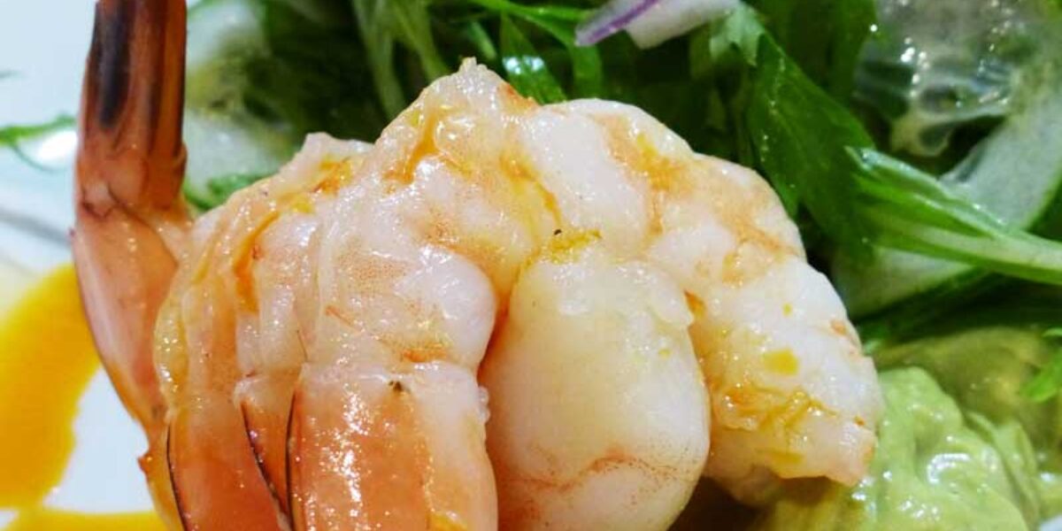 Chilled Applewood-Smoked Shrimp at Whispering Canyon Cafe