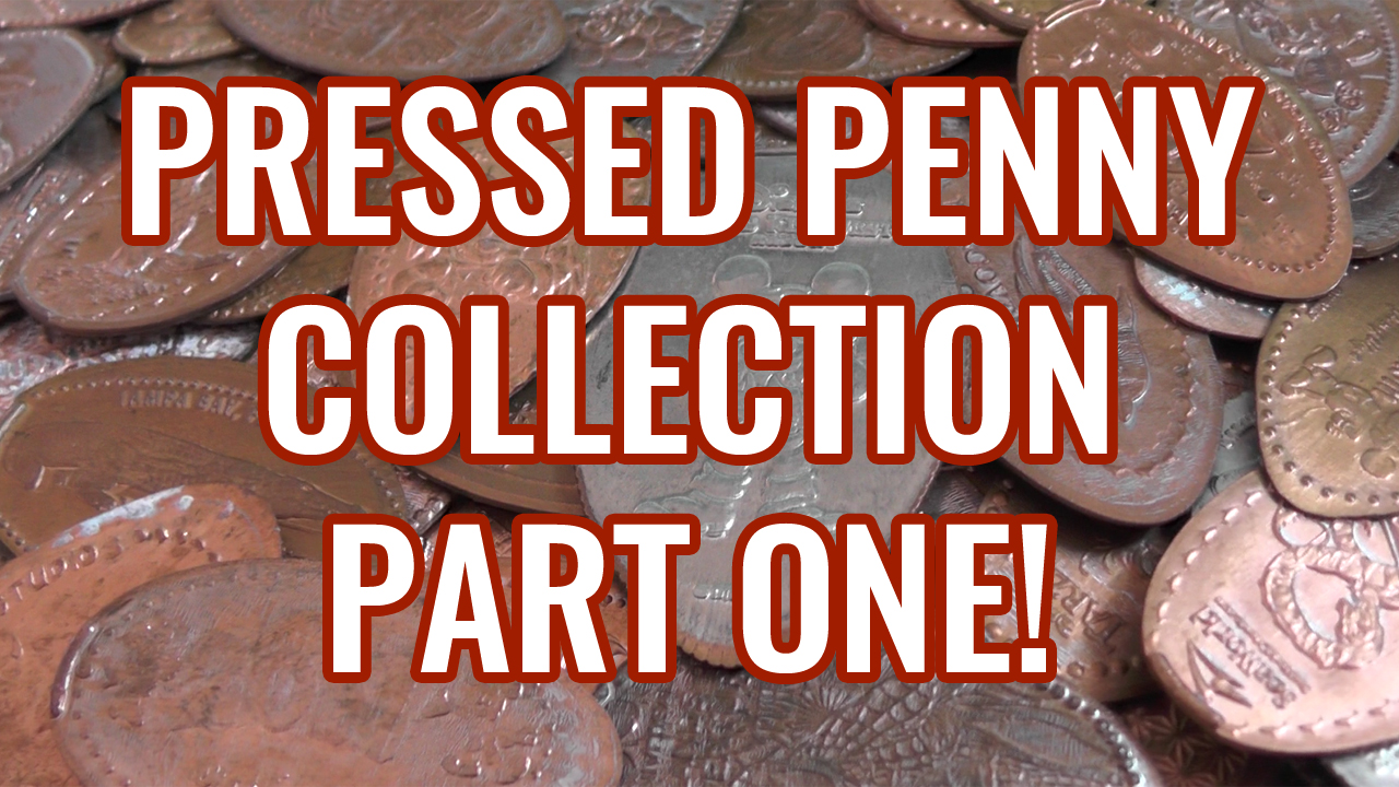 Pressed Penny Collection - videos showing an awesome collection of pressed pennies from Walt Disney World, Universal Studios and more!