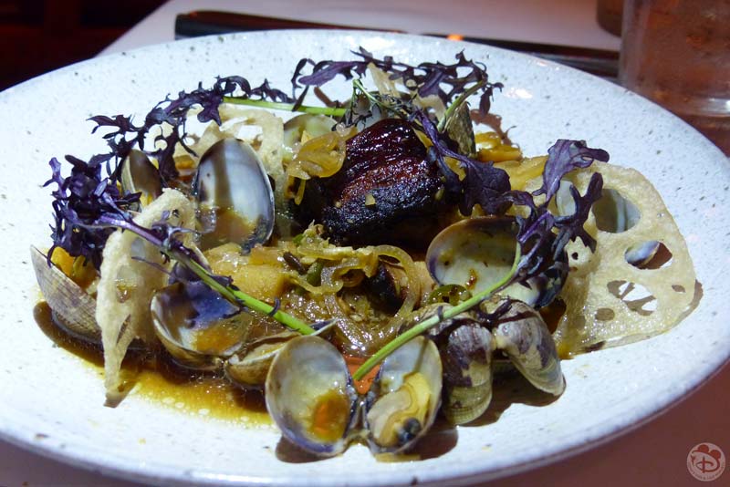Pork Belly + Clams - Yachtsman Steakhouse