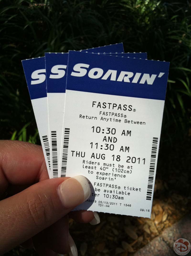 Soarin' - Legacy FastPass Tickets
