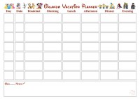 Walt Disney World + Orlando Vacation Planner - Free Printable - Week-To-View Calendar