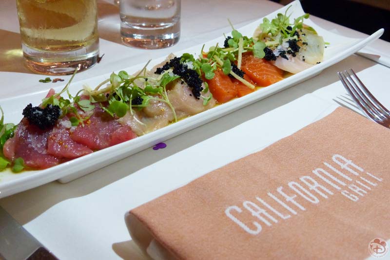 Yuzu-Marinated Sashimi - California Grill