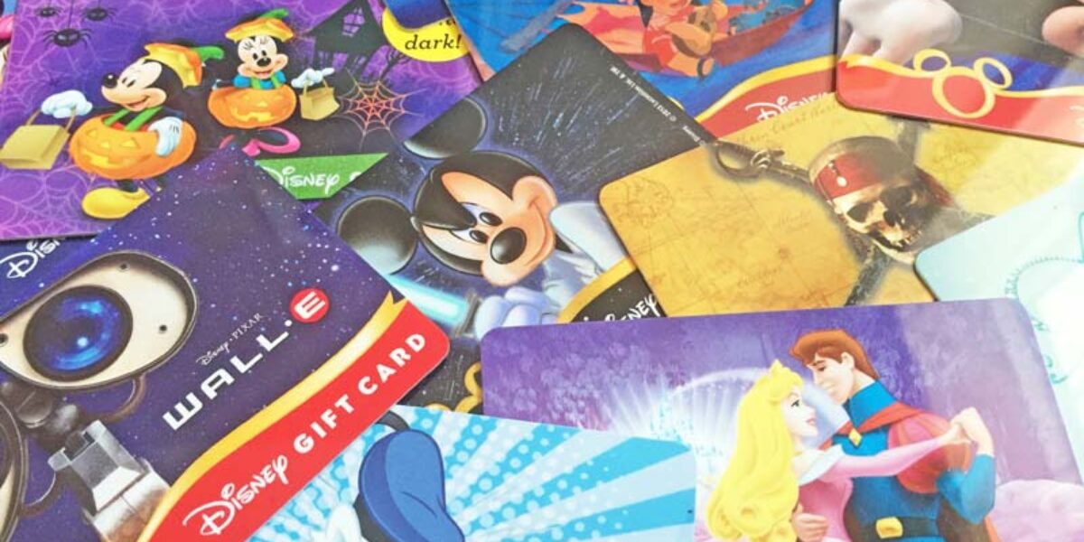 Disney Gift Card Collection - video of lots of different Disney Gift Cards, available at Disney Parks & Resorts
