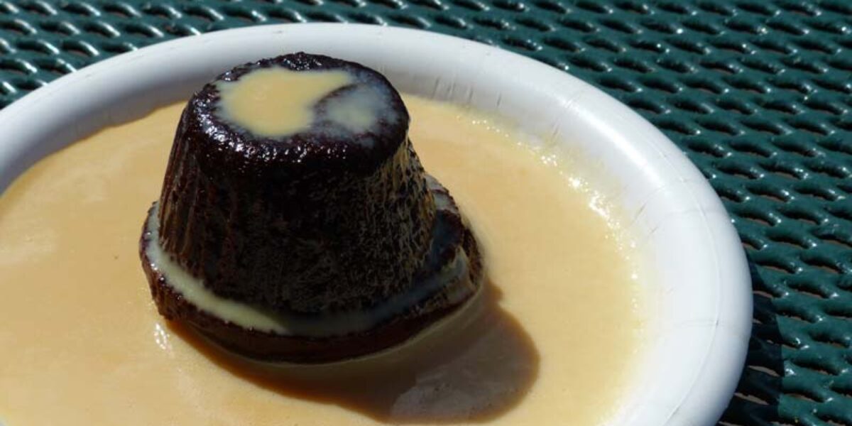 Warm Chocolate Pudding - Epcot Food & Wine Festival