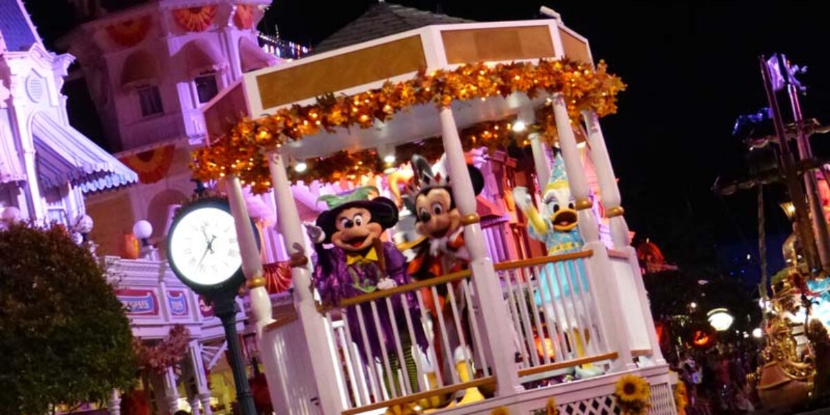 Boo To You Parade - Mickey's Not-So-Scary Halloween Party 2015