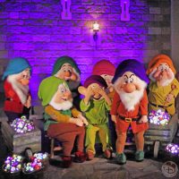 Seven Dwarfs at Mickey's Not-So-Scary Halloween Party