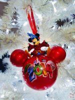 Walt Disney World 2014 Mickey Mouse Christmas Ornament