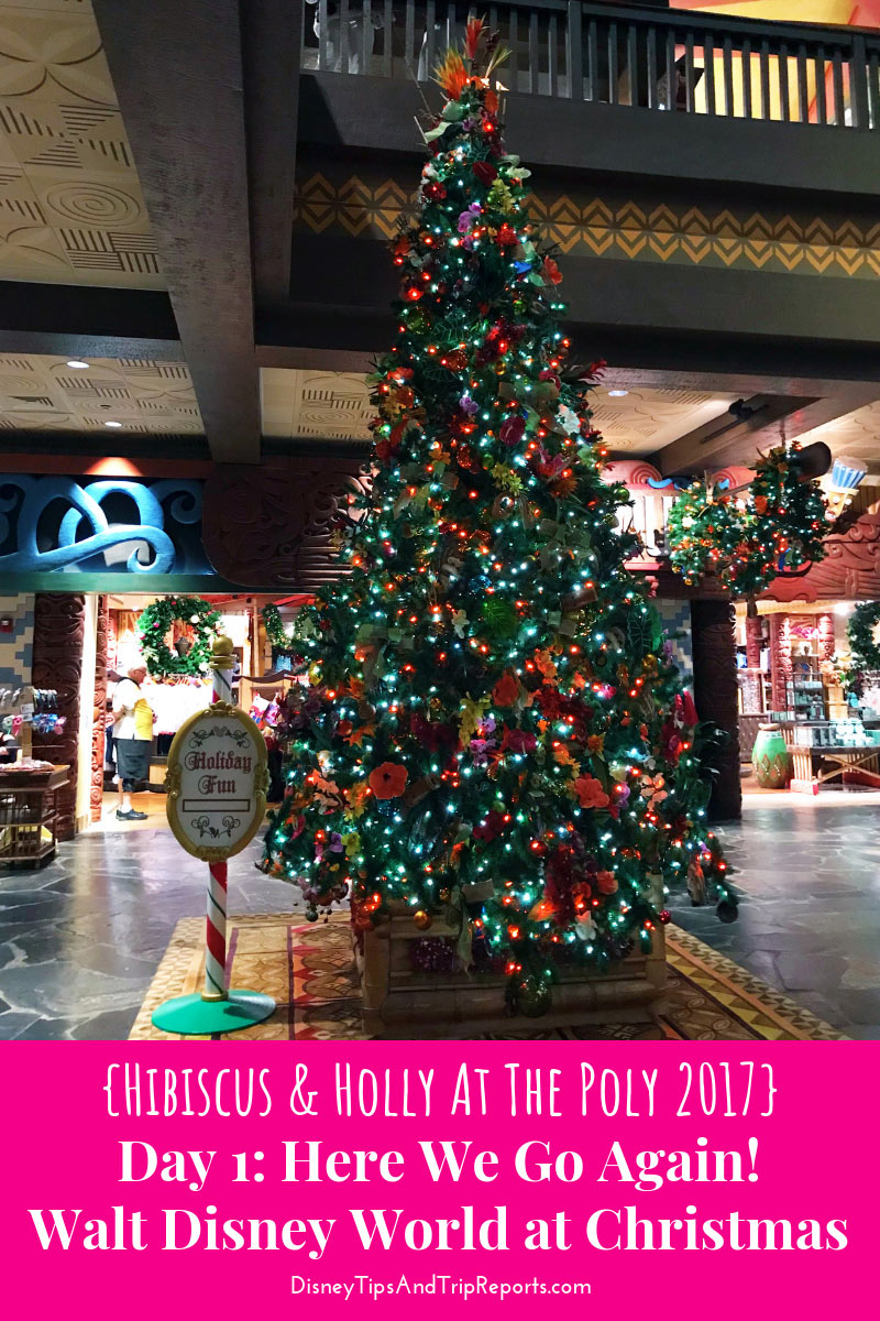 Day 1: Here We Go Again! / Hibiscus & Holly At The Poly Disney Trip Report 2017. In today's trip report we travel from London Gatwick Airport to Orlando International Airport (LGW-MCO) with British Airways and check-in at Disney's Polynesian Village Resort!