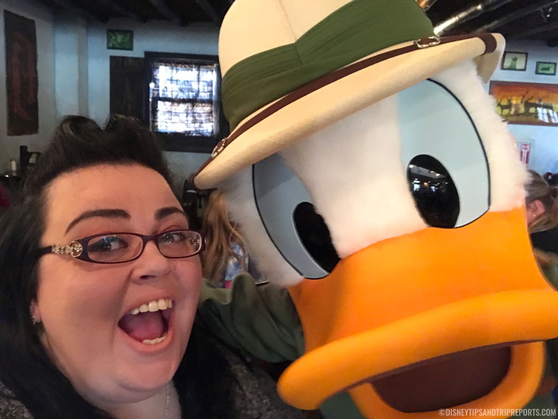 Meeting Donald at Tusker House